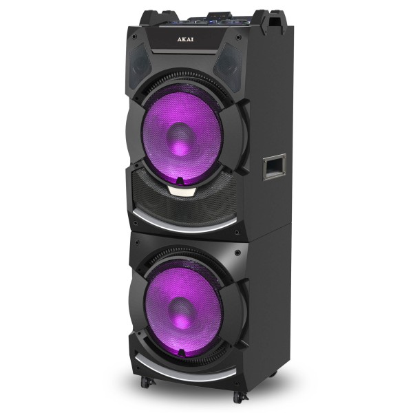 Boxa duala dj activa 400w cu bluetooth și microfon inclus
