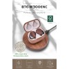CASTI AUDIO BT EARBUDS DIN BAMBUS CU ENC