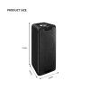 Boxa activa portabila - 100w de putere pentru muzica la exterior Boxa activa portabila - 100w de putere pentru muzica la exterior