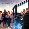 Boxa duala dj activa - sunet potent pentru evenimente