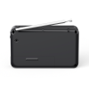Radio Portabil cu Boxa Bluetooth AKAI, Stil Retro, Player MP3 USB/Card, Autonomie Baterie, Negru Radio Portabil cu Boxa Bluetooth AKAI, Stil Retro, Player MP3 USB/Card, Autonomie Baterie, Negru