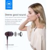 CASTI AUDIO EARBUDS CU FIR DIN BAMBUS