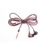 CASTI AUDIO EARBUDS CU FIR DIN BAMBUS