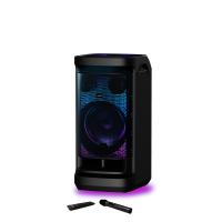 BOXA DUALA DJ ACTIVA CU BATERIE SI GLOB LUMINOS