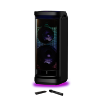 BOXA DUALA DJ ACTIVA CU GLOB LUMINOS