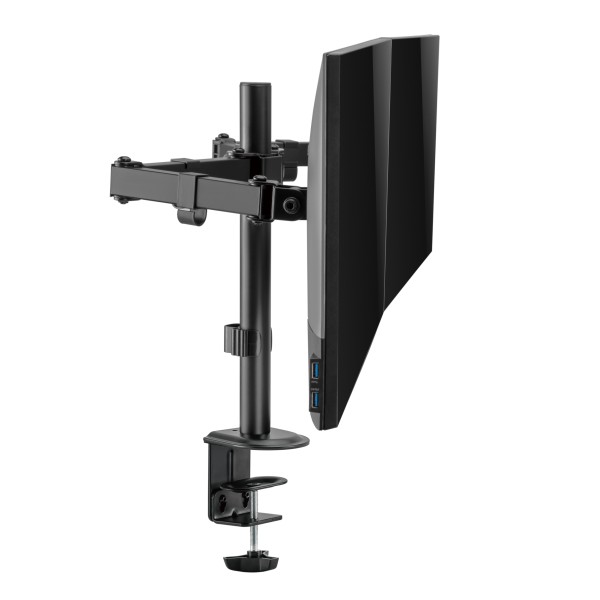 SUPORT MONITOR DUAL CU INCLINARE SI DUBLA ROTATIE 17-32”