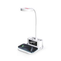 LAMPA CU CEAS SI INCARCATOR WIRELESS