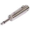 Adaptor xlr mama - jack 6.35 tata mono metal | conectica sonorizare