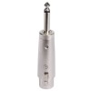 Adaptor xlr mama - jack 6.35 tata mono metal | conectica sonorizare