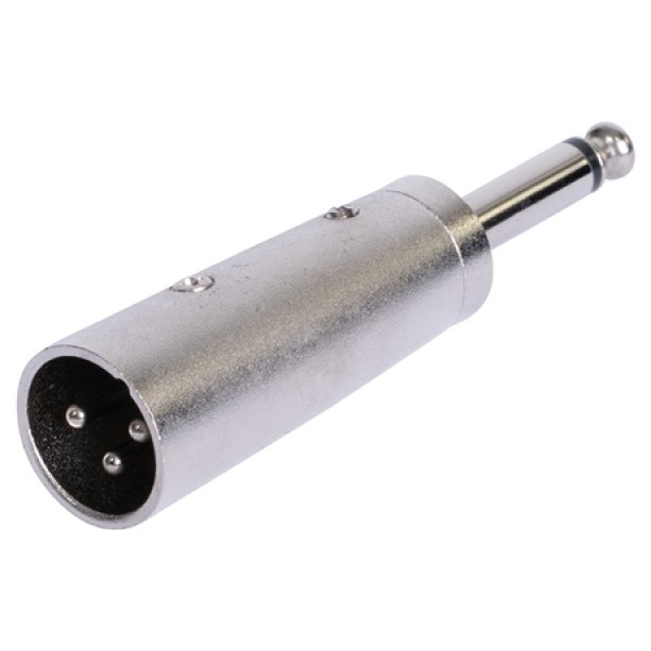Adaptor xlr tata - jack 6.35 tata mono metal - conectica de sonorizare