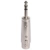Adaptor xlr mama - jack 6.35 tata stereo metal - conectica profesională