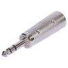 Adaptor xlr tata - jack 6.35 tata stereo metal - conectare profesională