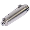 Adaptor xlr mama - rca mama metal pentru conectica audio