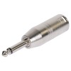 Adaptor xlr tata - jack 6.35 tata mono metal - conectivitate de înaltă calitate