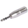 Adaptor xlr tata - jack 6.35 tata stereo metal