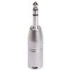 Adaptor xlr tata - jack 6.35 tata stereo metal