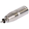 Adaptor xlr tata - rca tata pentru conexiuni audio de calitate