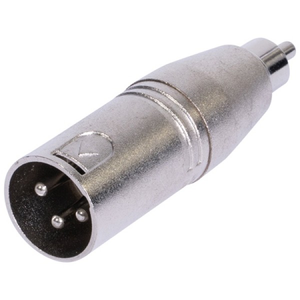 Adaptor xlr tata - rca tata pentru conexiuni audio de calitate