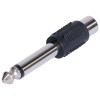 Adaptor jack 6.35 tata - rca mama mono | conectica de calitate Adaptor jack 6.35 tata - rca mama mono | conectica de calitate