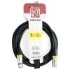 CABLU PROFESIONAL XLR TATA - XLR MAMA 5M CABLU PROFESIONAL XLR TATA - XLR MAMA 5M
