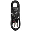 CABLU Y JACK 6.3MM STEREO - 2 X JACK 6.3MM MONO 3M