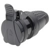 STECKER MAMA IP44 16A MAX 3500W - NEGRU STECKER MAMA IP44 16A MAX 3500W - NEGRU