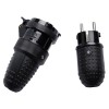 STECKER MAMA IP44 16A MAX 3500W - NEGRU STECKER MAMA IP44 16A MAX 3500W - NEGRU