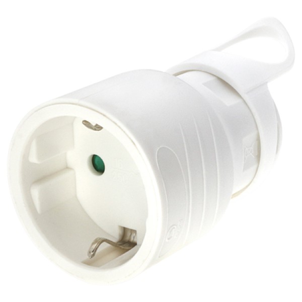 STECKER MAMA IP20 16A MAX 3500W - ALB