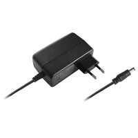 Alimentator 12v-3a cu mufă 5.5/2.5 - negru
