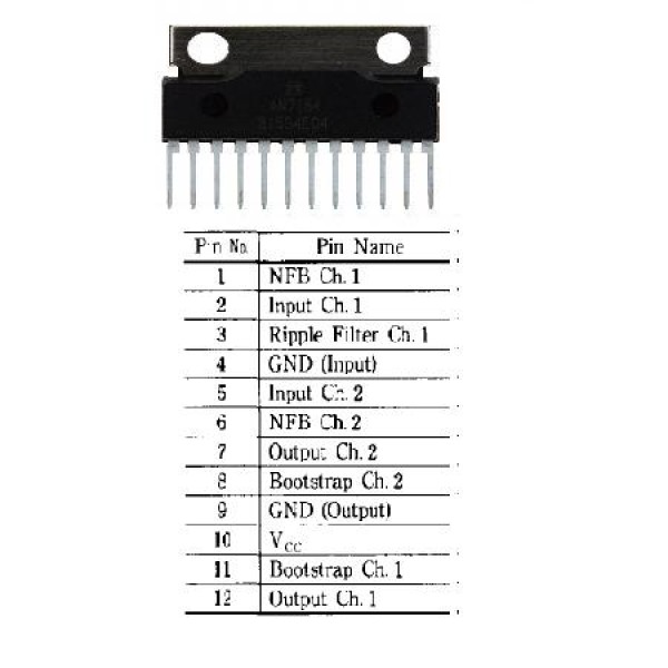 Amplificator audio dual 5.7w - componente electronice de top Amplificator audio dual 5.7w - componente electronice de top