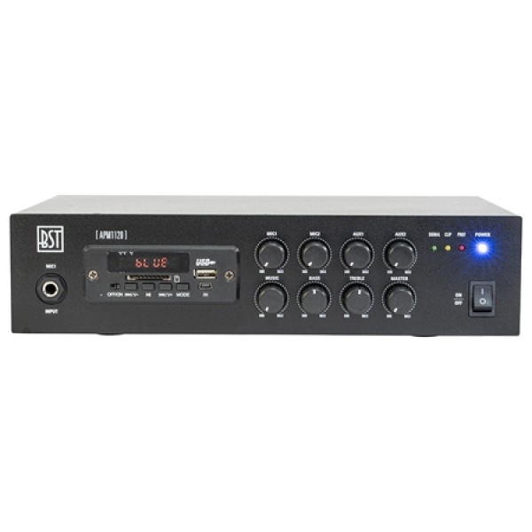 MIXER PA AMPLIFICAT 100V 120W CU USB/BLUETOOTH/SD/FM MIXER PA AMPLIFICAT 100V 120W CU USB/BLUETOOTH/SD/FM
