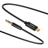 CABLU AUDIO TIP C- JACK 3.5MM 1.2M BASEUS - NEGRU CABLU AUDIO TIP C- JACK 3.5MM 1.2M BASEUS - NEGRU
