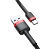 CABLU USB - TIP C 2A 10W  BASEUS- NEGRU/ROSU