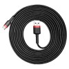 CABLU USB - TIP C 2A 10W  BASEUS- NEGRU/ROSU