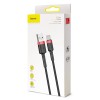 CABLU USB - TIP C 2A 10W  BASEUS- NEGRU/ROSU