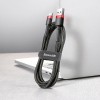 CABLU USB - TIP C 2A 10W  BASEUS- NEGRU/ROSU