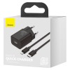 INCARCATOR RETEA PD 20W 3A USB TIP C - LIGHTNING 1M BASEUS - NEGRU INCARCATOR RETEA PD 20W 3A USB TIP C - LIGHTNING 1M BASEUS - NEGRU