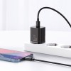INCARCATOR RETEA PD 20W 3A USB TIP C - LIGHTNING 1M BASEUS - NEGRU INCARCATOR RETEA PD 20W 3A USB TIP C - LIGHTNING 1M BASEUS - NEGRU