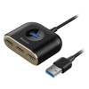 Adaptor usb hub 3.0 4 porturi baseus - porturi usb eficiente Adaptor usb hub 3.0 4 porturi baseus - porturi usb eficiente