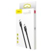 CABLU USB TIP C - TIP C PD 2.0 60W 3A 1M BASEUS - GRI/NEGRU
