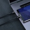 CABLU USB TIP C - TIP C PD 2.0 60W 3A 1M BASEUS - GRI/NEGRU