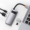 Adaptor multifunctional 4in1 baseus - usb tip c, hdmi, usb 3.0