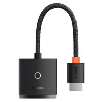 Adaptor hdmi-vga baseus cu micro usb și aux pentru conectare