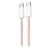 CABLU USB-C - USB-C 1M 60W 3A - ROZ CABLU USB-C - USB-C 1M 60W 3A - ROZ