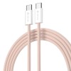 CABLU USB-C - USB-C 1M 60W 3A - ROZ CABLU USB-C - USB-C 1M 60W 3A - ROZ