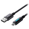 CABLU USB - LIGHTNING 2.4A 1M BASEUS - NEGRU CABLU USB - LIGHTNING 2.4A 1M BASEUS - NEGRU
