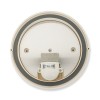 LAMPA DE PERETE/TAVAN CU SOCLU E27 IP44  - ALB