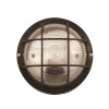 LAMPA DE PERETE/TAVAN CU SOCLU E27 IP44  - NEGRU