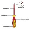 Set șurubelnițe electrician 7 piese, vde, izolate, cu tester tensiune Set șurubelnițe electrician 7 piese, vde, izolate, cu tester tensiune