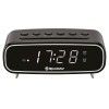 Ceas deșteptător cu radio fm pll roadstar clr-2310, alarmă duală, design compact